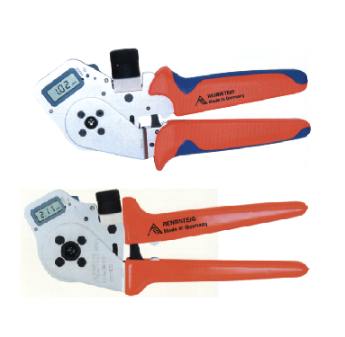 四心轴数显压线钳