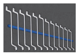 弯头梅花扳手组套