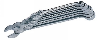 英制弯头开口梅花扳手10件套