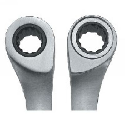 不锈钢棘轮呆梅两用扳手6件套